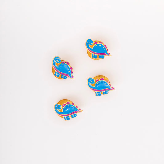 BLUE DINO BUTTONS