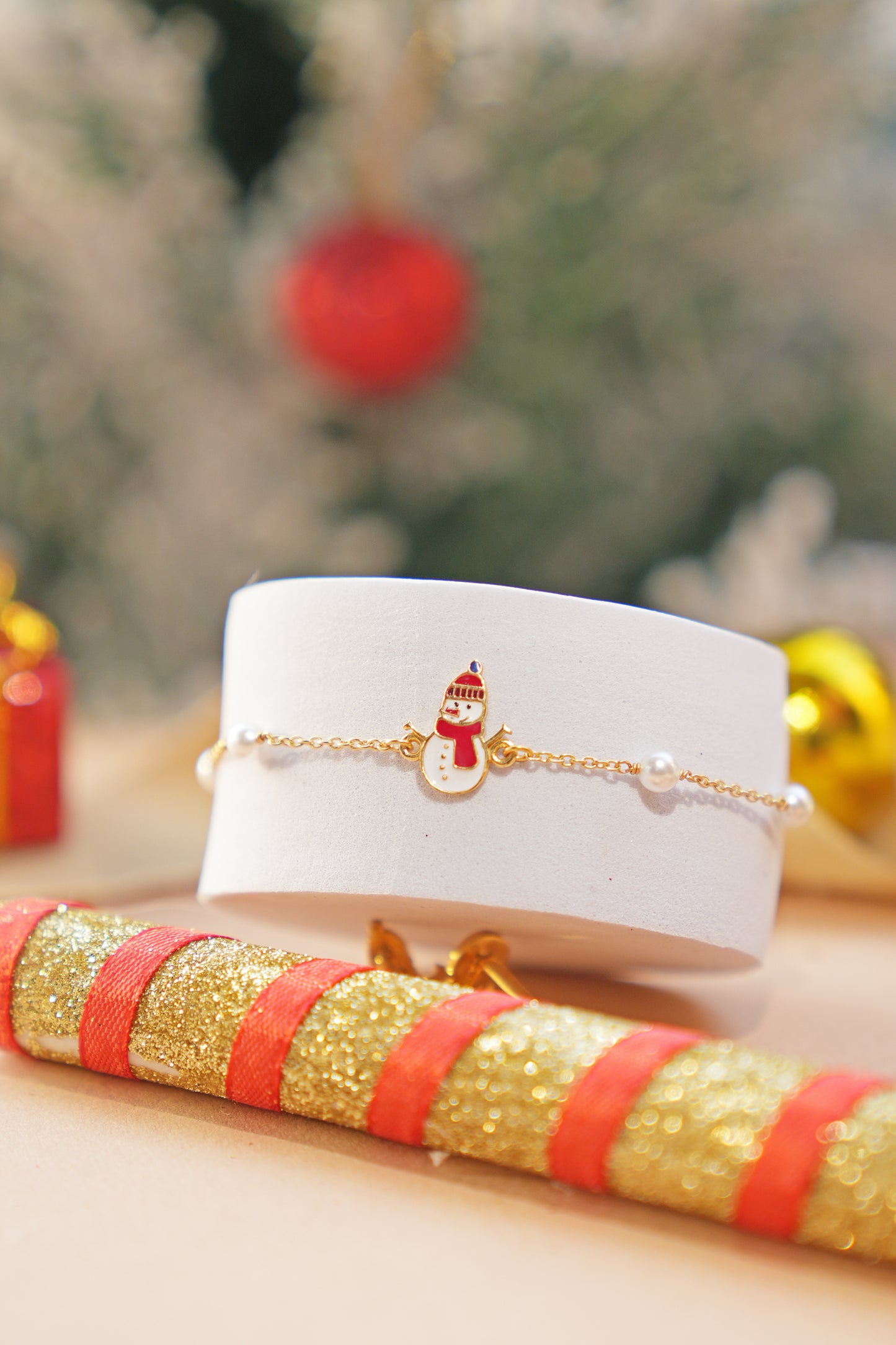 SNOWMAN BRACELET